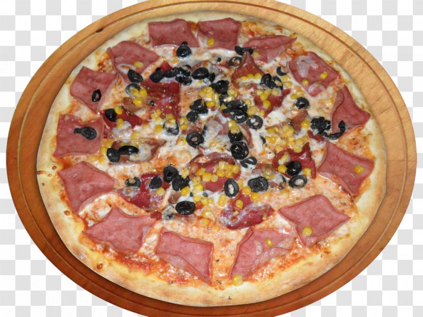 California-style Pizza Sicilian Cheese Pepperoni - Chef Transparent PNG