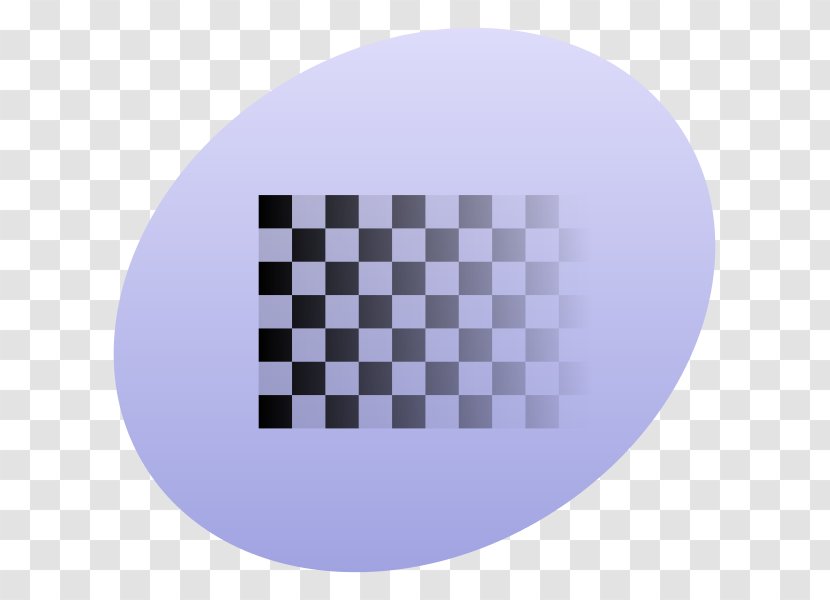 Checkerboard Chess Draughts Pattern - Blue Transparent PNG