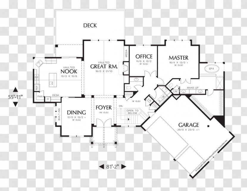Floor Plan Design House Kitchen - Laundry Room Transparent PNG