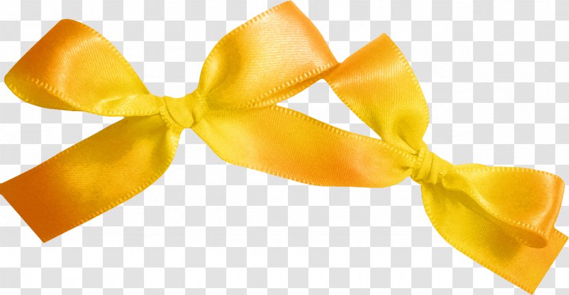 Bow Tie Shoelace Knot Clip Art - Orange - Print Transparent PNG