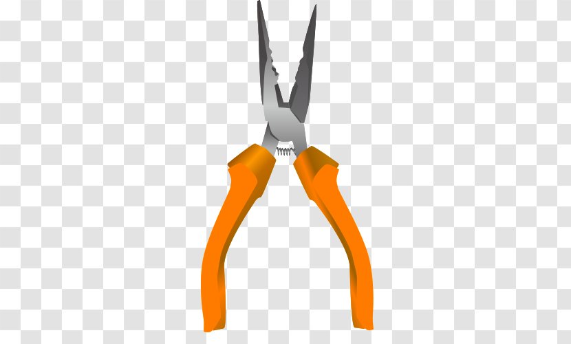 Pliers Tool Cartoon - Wire Transparent PNG