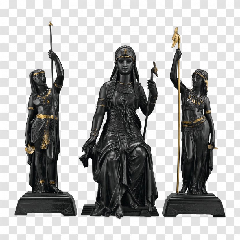 Statue Figurine Bronze Sculpture Spelter - Monument - Egyptian Marble Statues Transparent PNG