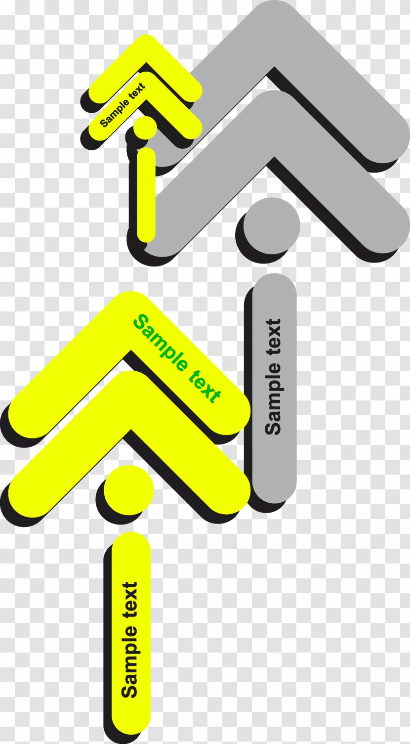 Arrow Clip Art - Area - Yellow Transparent PNG