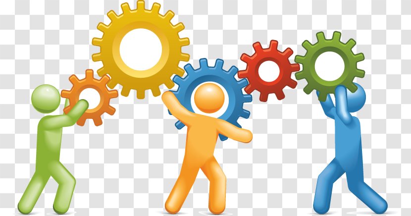 Team Building Clip Art - Technology - Problem Solving Transparent PNG