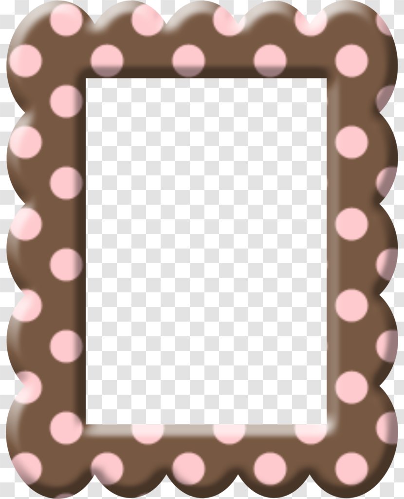 Borders And Frames Clip Art White Chocolate - Pink - Brown Damask Transparent PNG