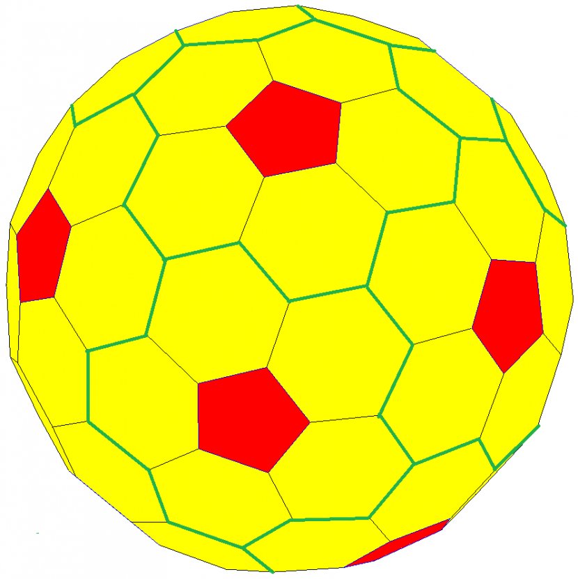 Truncated Pentagonal Hexecontahedron Truncation Polyhedron - Pentagon Transparent PNG