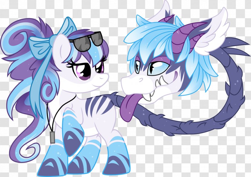 My Little Pony Horse Equestria - Cartoon - Colored Mane Transparent PNG