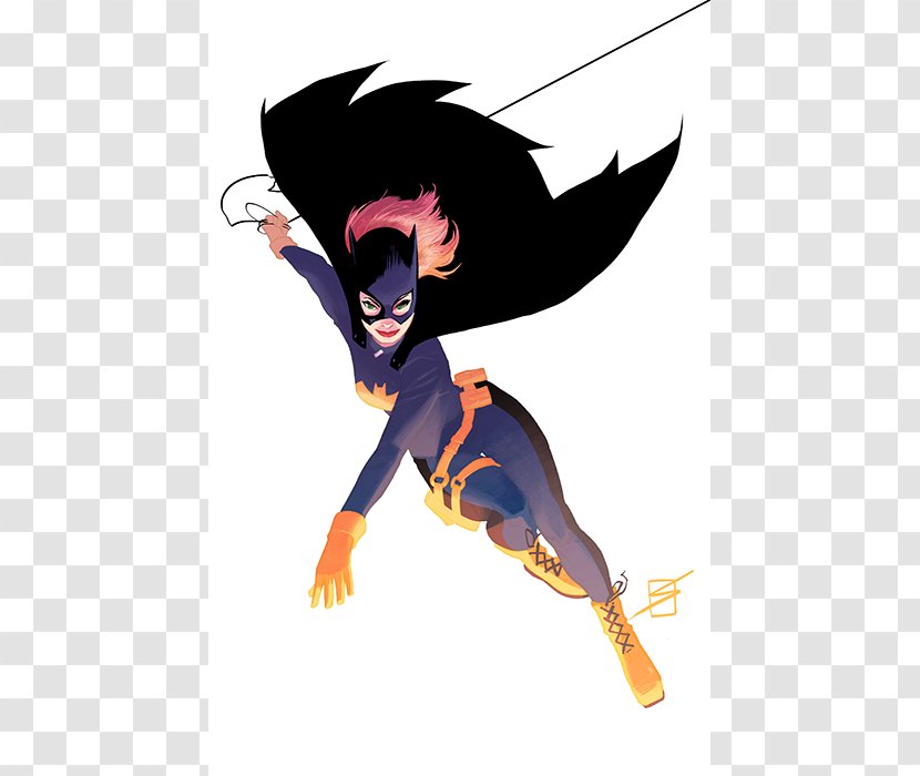 Batgirl Barbara Gordon Nightwing Batman Gwen Stacy - Mythical Creature Transparent PNG