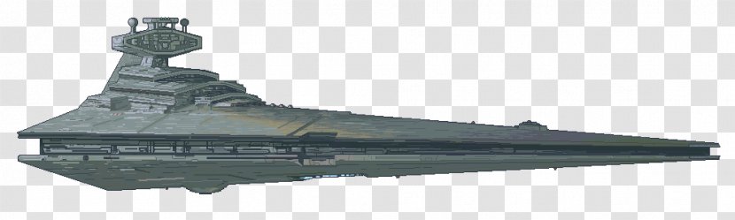 Star Destroyer Wars Pixel Art Transparent PNG