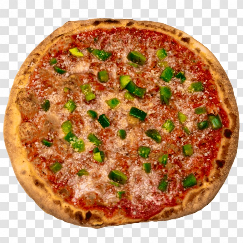 Pizza Margherita Vegetarian Cuisine Hut Pepperoni - Dish - Sausage Tomato Pie Transparent PNG