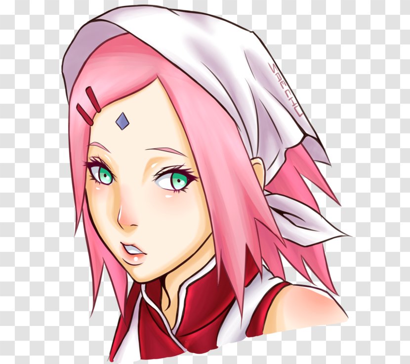 Sakura Haruno Eyebrow Tim Kakashi Hair - Flower - Eye Transparent PNG