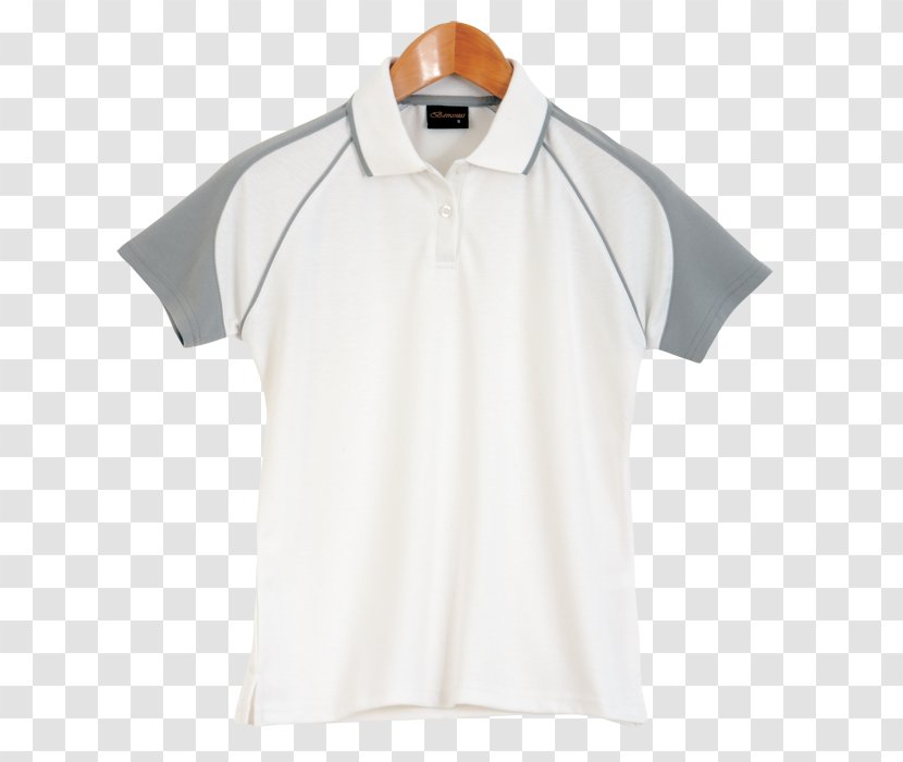 Polo Shirt T-shirt Collar Sleeve - Tennis - Vis With Green Back Transparent PNG