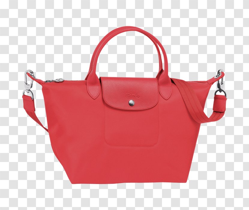 Longchamp Handbag Tote Bag Pliage - Shoulder - Pink Line Transparent PNG