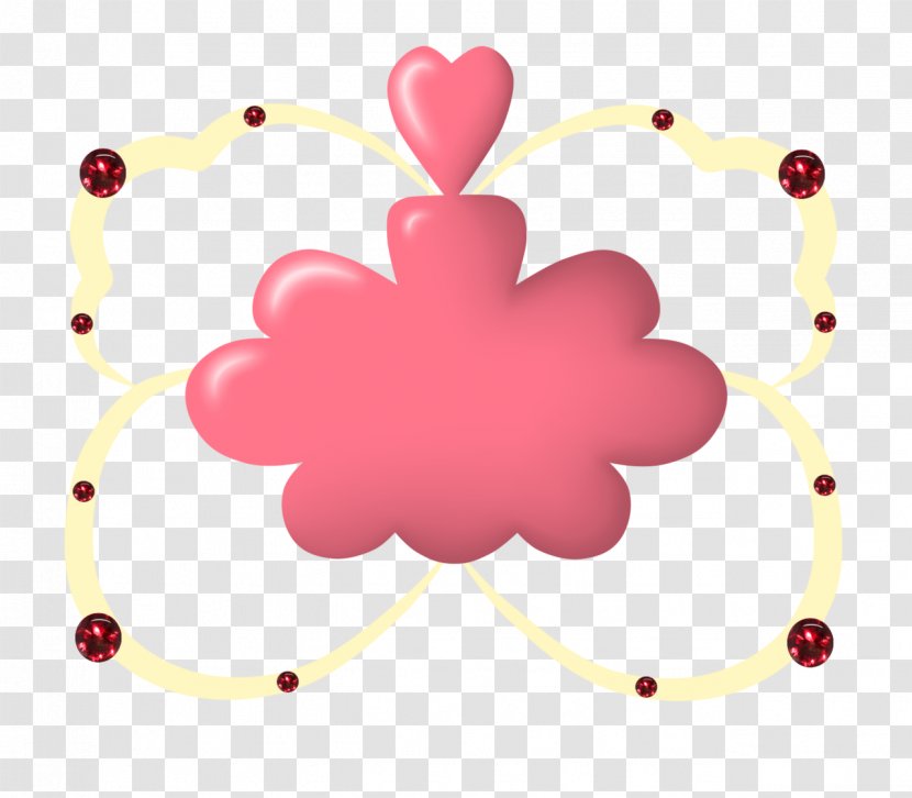 Pink M Heart Clip Art - Petal - Fairydust Transparent PNG