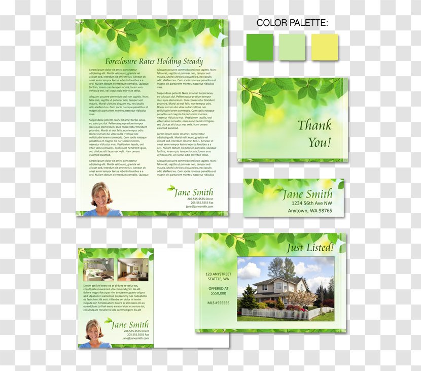 Advertising Tree Herbalism Brochure Font - Grass - Spring Real Estate Posters Transparent PNG