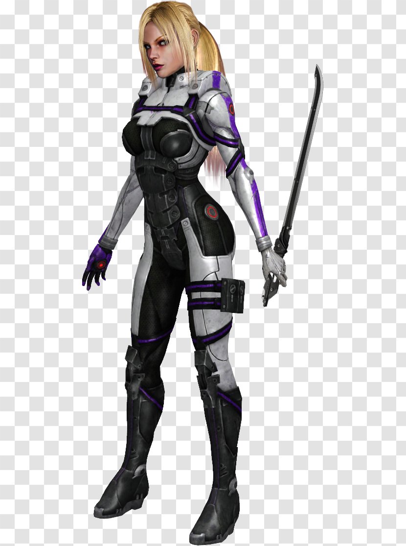 Nina Williams Death By Degrees Dead Or Alive 5 Namco Character - Figurine Transparent PNG
