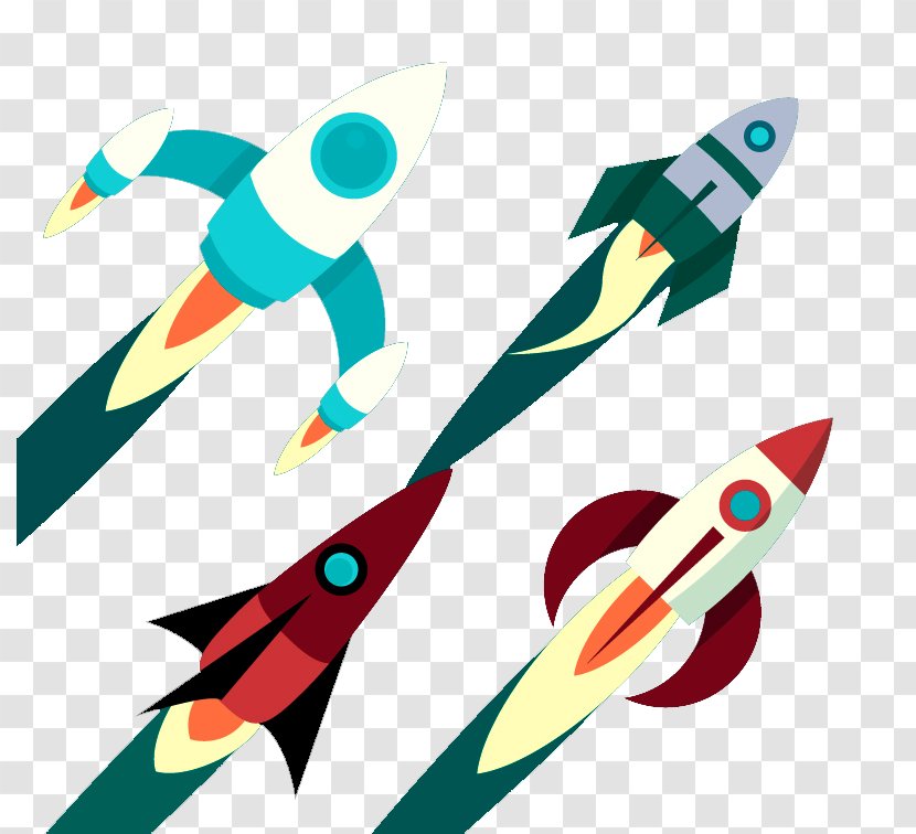 Flight Rocket Clip Art - Designer - Arrangement Transparent PNG