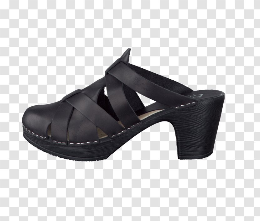 Slide Shoe Sandal Walking Black M Transparent PNG