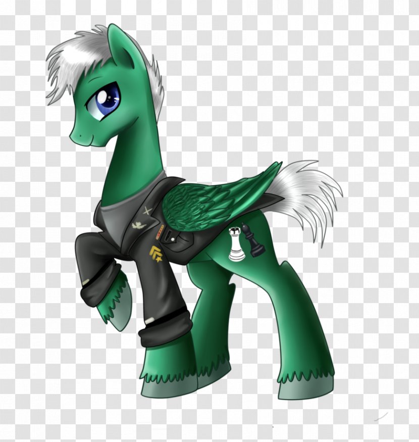 Horse Green Figurine Character Fiction Transparent PNG