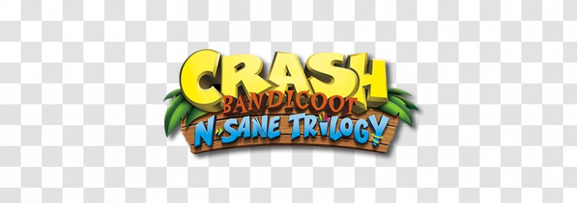Crash Bandicoot N. Sane Trilogy Logo Figurine Statue Brand - Polyvinyl Chloride - N Transparent PNG