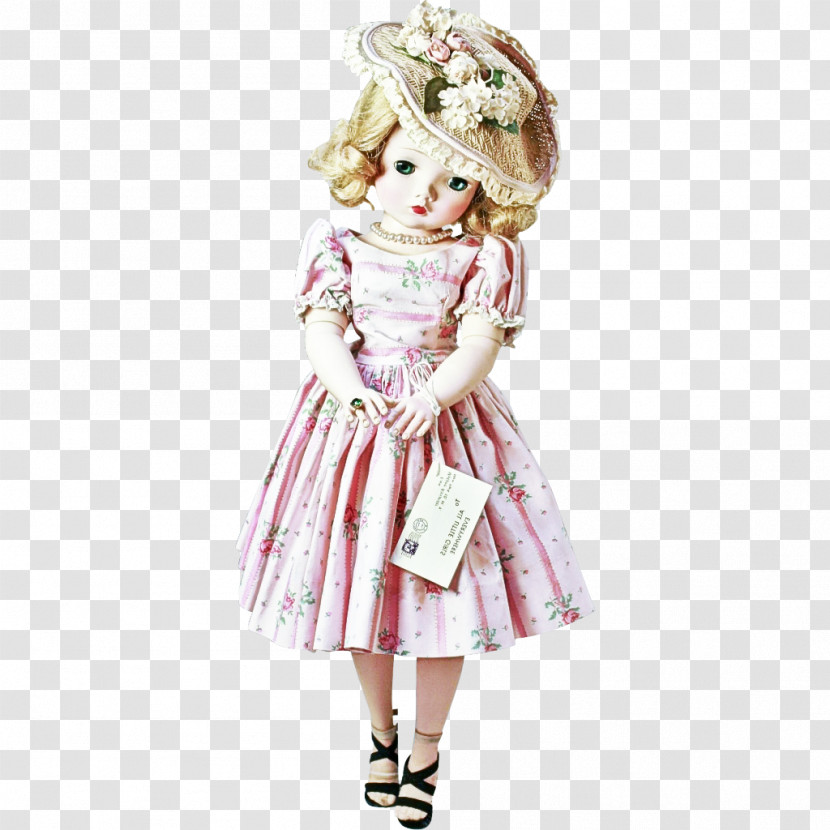 Pink Clothing Doll Costume Design Toy Transparent PNG