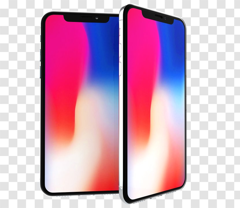 IPhone X 8 Smartphone SE Telephone - Face Id Transparent PNG