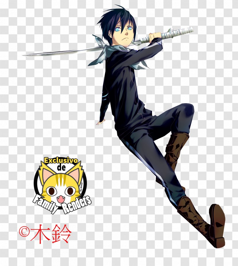 Sword Cartoon Character Fiction - Silhouette Transparent PNG