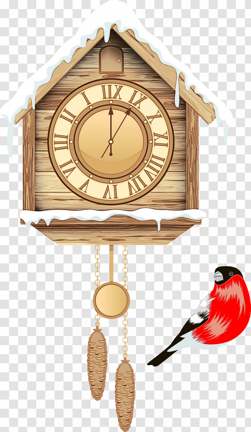Clock Cuckoo Clock Wall Clock Furniture Analog Watch Transparent PNG