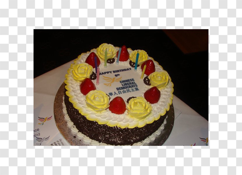 Birthday Cake Chinese Liberal Democrats Chocolate Decorating - Liberalism Transparent PNG