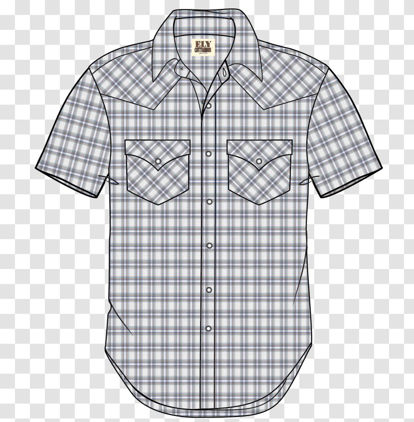 Dress Shirt Tartan Collar Sleeve Button - Barnes Noble Transparent PNG