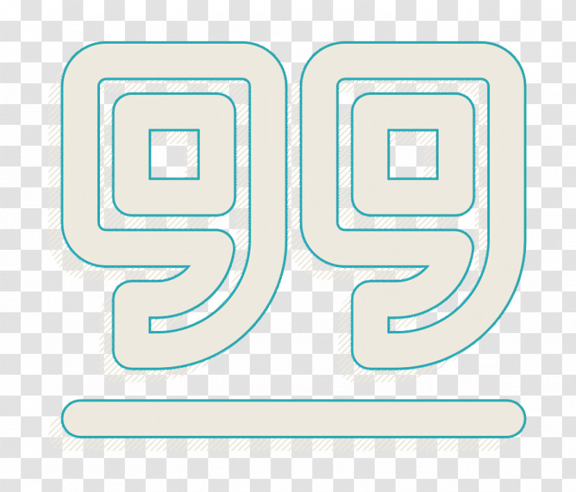99 Icon Number Icon UI Icon Transparent PNG