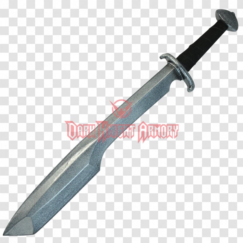 Bowie Knife Falcata Live Action Role-playing Game Sword - Scabbard Transparent PNG