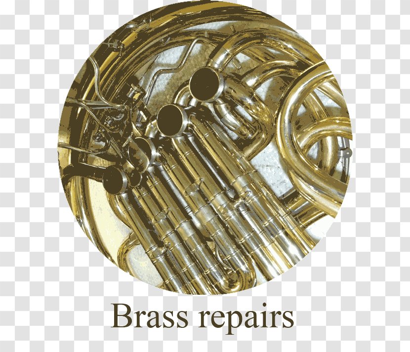 Brass Instruments Musical Maintenance Workshop Engineering - Gold Transparent PNG