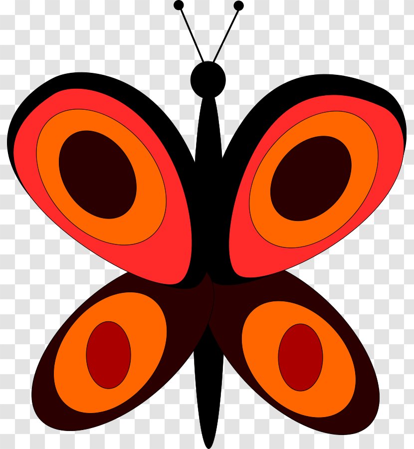 Monarch Butterfly Insect Euclidean Vector Clip Art - Artwork - Free Dachshund Clipart Transparent PNG