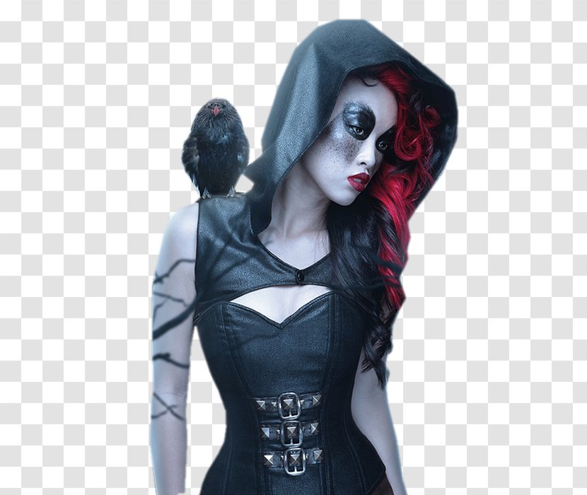 Gothic Art Goth Subculture Fashion Goths Woman - Tree Transparent PNG