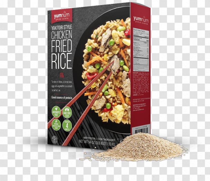 Fried Rice Vegetarian Cuisine Food Nutrient Yakitori - Chicken Meat - Exquisite Box Transparent PNG