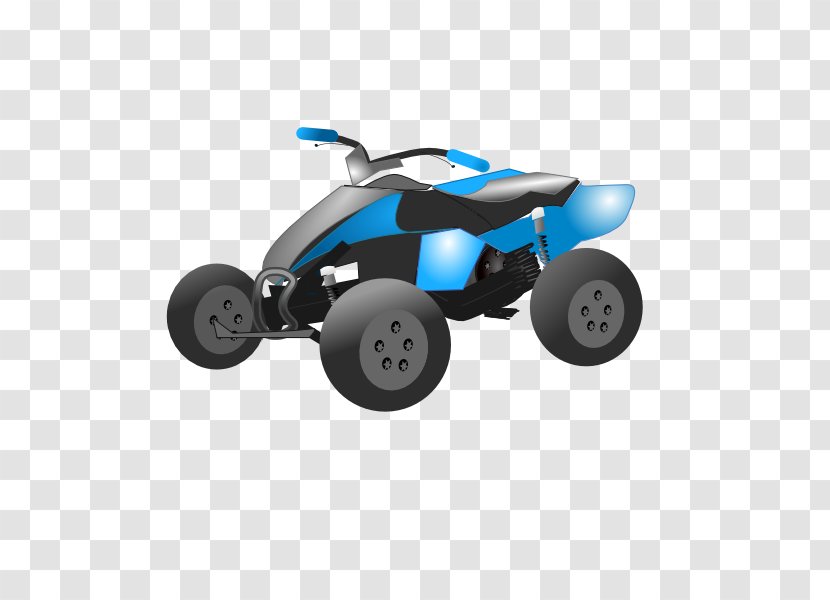 Car All-terrain Vehicle Clip Art - Radio Controlled Toy - Four Wheeler Cliparts Transparent PNG