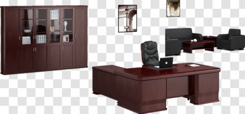 Table Office Desk Furniture - Wood Transparent PNG
