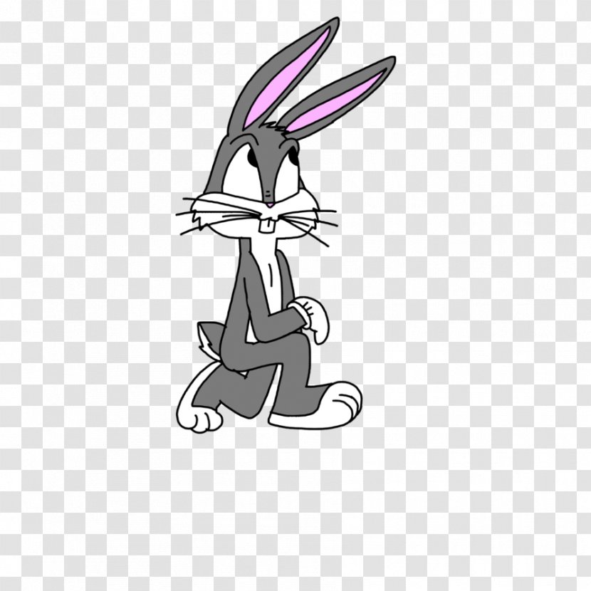 Rabbit Bugs Bunny Kneeling United States - Rabits And Hares Transparent PNG