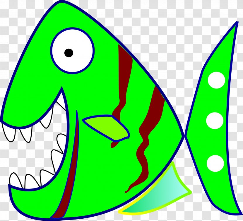 Piranha Clip Art Image Cartoon Vector Graphics - Animation Transparent PNG