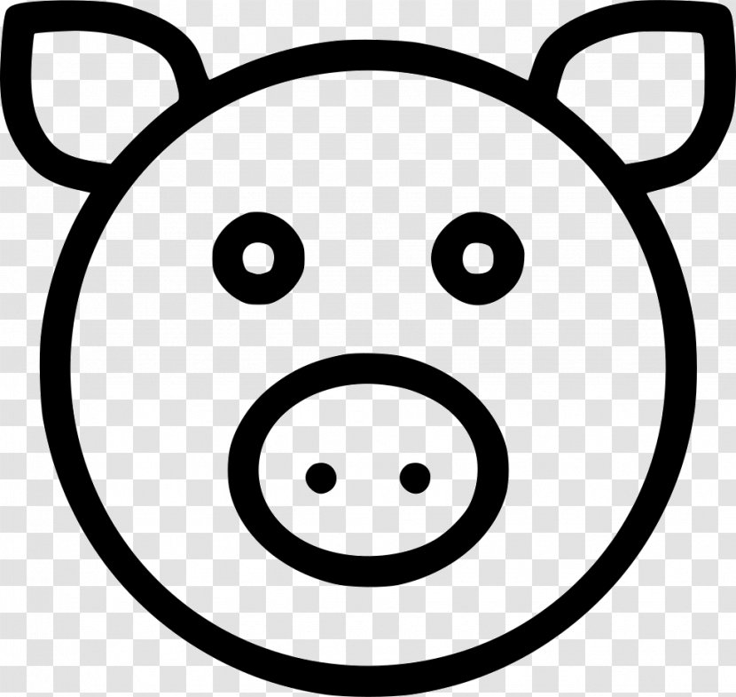 Drawing Cartoon Stock Photography Royalty-free - Smile - Pig Icon Transparent PNG