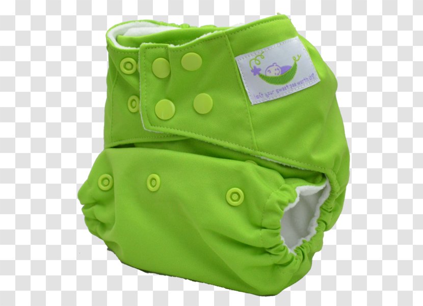 Diaper Sweet Pea Silver Bamboo - Green Transparent PNG