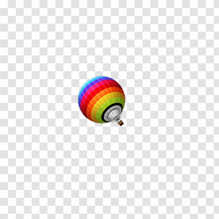 Hot Air Balloon Circle Computer Wallpaper - Rainbow-colored Decoration Transparent PNG