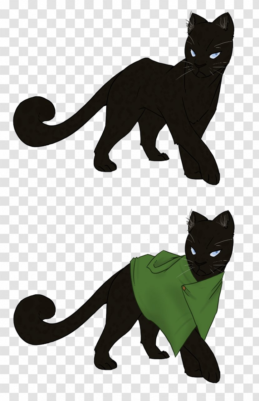 Black Cat Domestic Short-haired Whiskers Clip Art - Like Mammal Transparent PNG