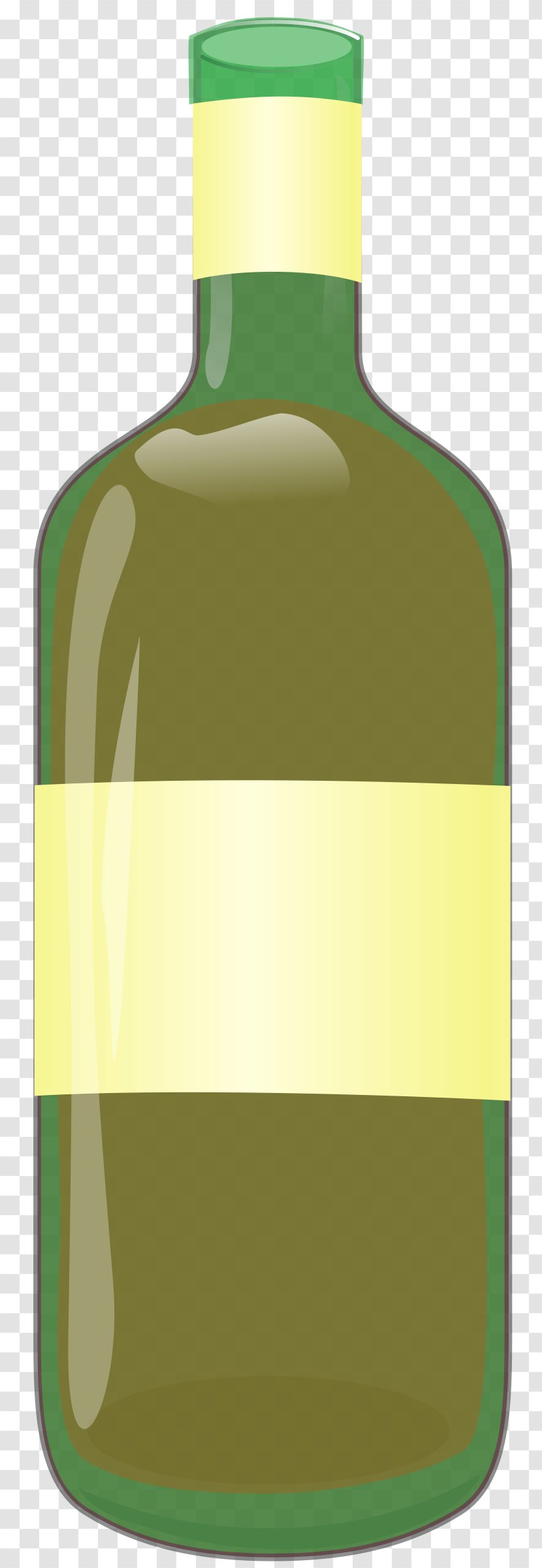 White Wine Red Beer Clip Art - Green - Bottle Transparent PNG