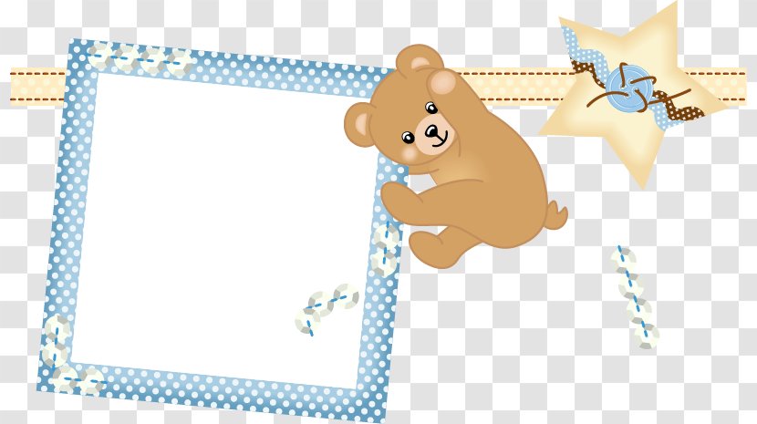 Bear Pattern - Photography - Cubs Star Painted Frame Transparent PNG