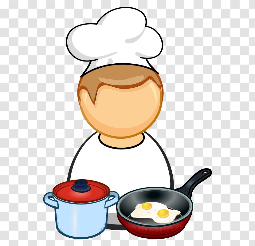 Omelette Chef Clip Art - Cookware And Bakeware - Cooking Pot Transparent PNG