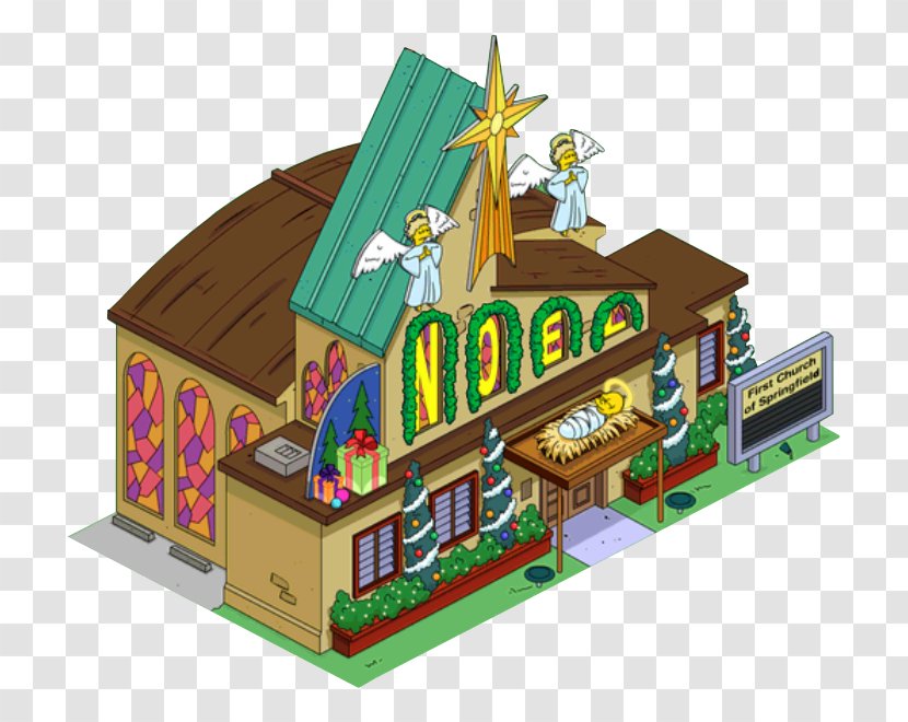 The Simpsons: Tapped Out Ned Flanders Reverend Lovejoy Bart Simpson Rainier Wolfcastle - Home Transparent PNG