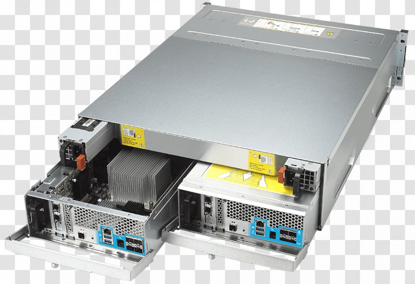 Power Converters QNAP ES1640dc NAS Rack Ethernet LAN Black Network Storage Systems Systems, Inc. ZFS - Electronic Component - Fru Transparent PNG