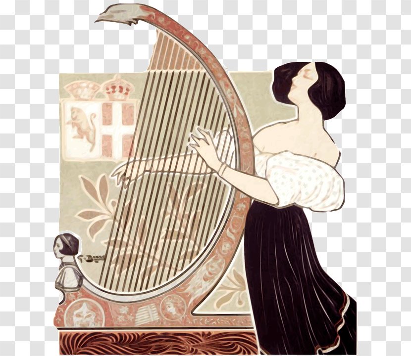 Teatro Regio Di Torino Poster Theatre Opera Theater - Konghou - Woman Playing The Zither Transparent PNG